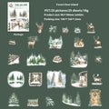 Winter Animal Journal Stickers