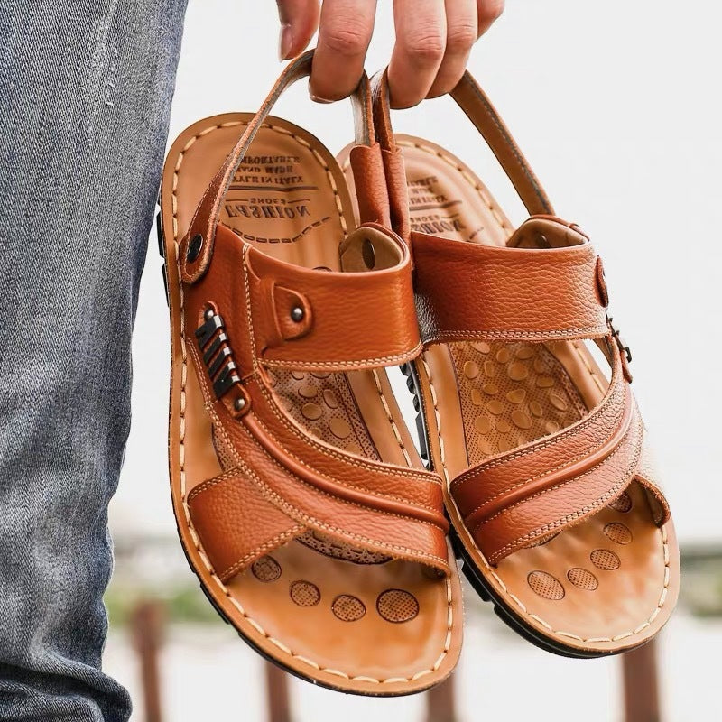 Men's Genuine Leather Sandals