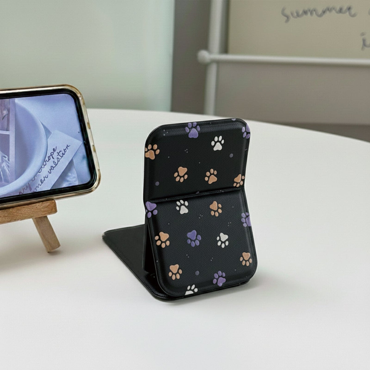Cat Paw Folding Makeup Mirror
