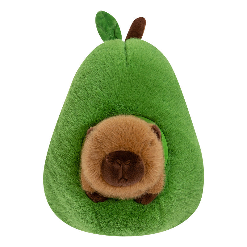 Avocado Capybara Plush