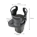 Foldable Car Seat-Side Cup Holder