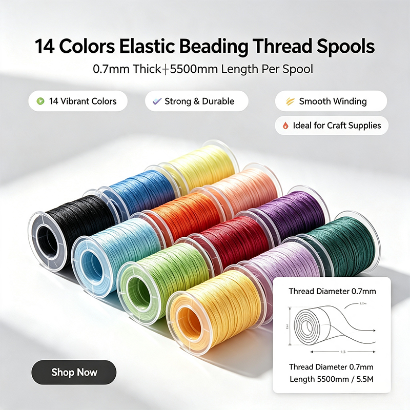 Elastic Beading Thread Spool