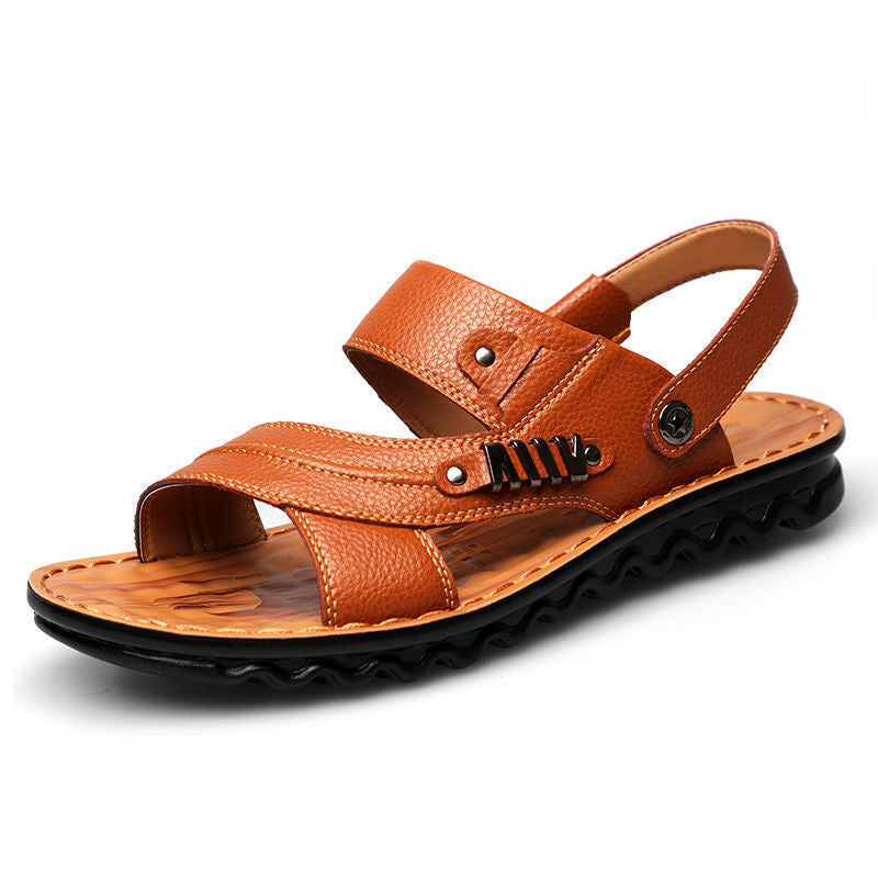 Men's Genuine Leather Sandals