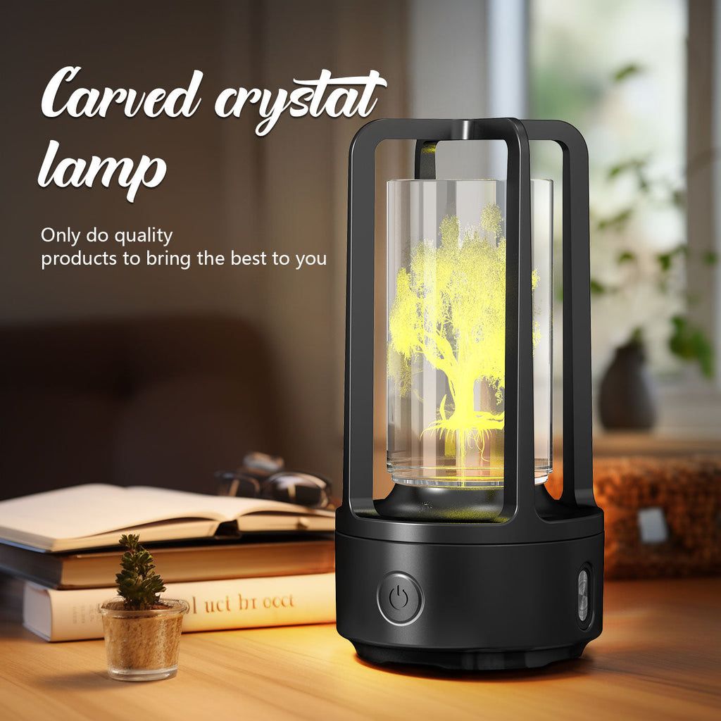 Acrylic Night Lamp & Bluetooth Speaker