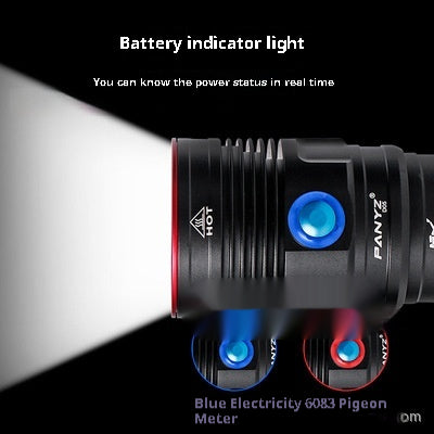 High-Power Long-Range Flashlight