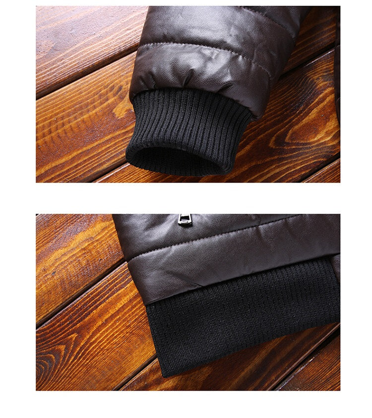 Men's Patch Padded Jacket