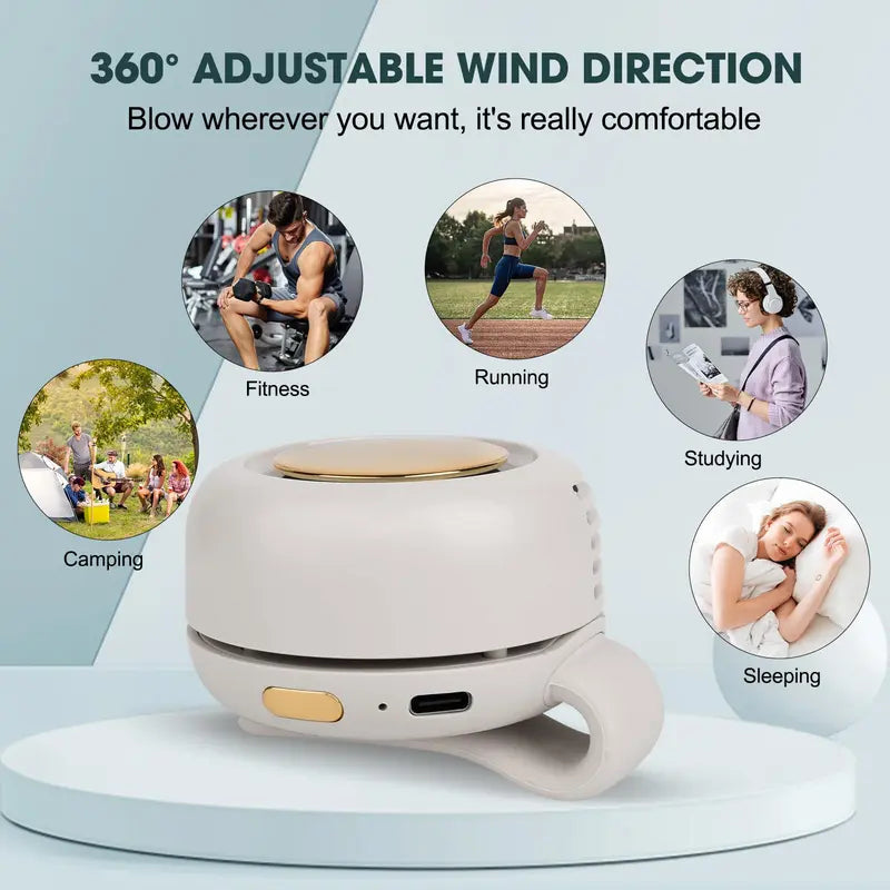 Mini Clip-On Waist Fan