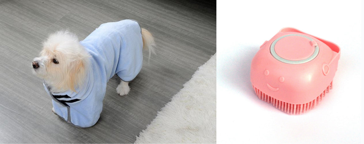 Quick-Dry Pet Bathrobe