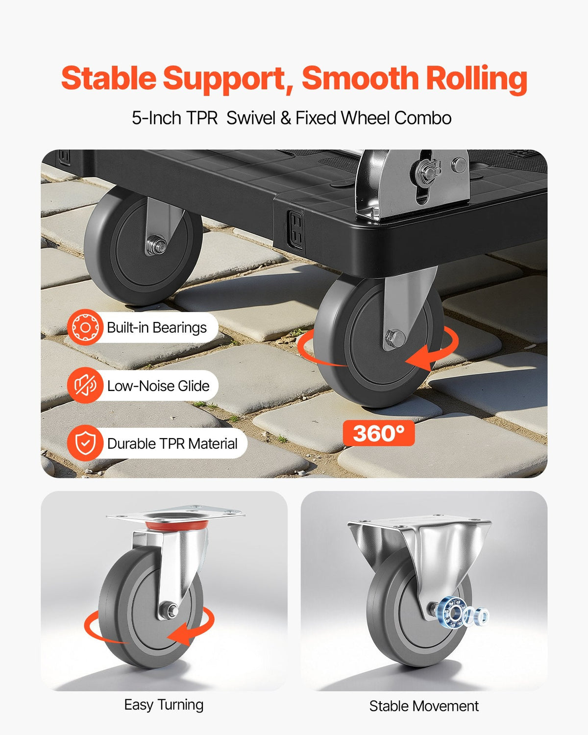 Foldable Platform Push Cart