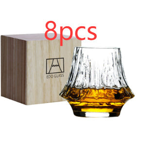 Mount Fuji Whiskey Glass