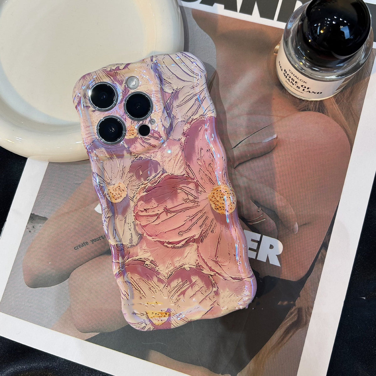 Oil-Painting Floral iPhone Case