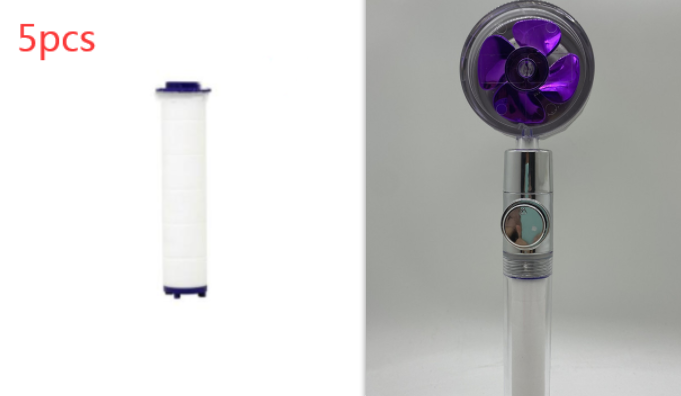 High-Pressure Turbo Fan Shower Head