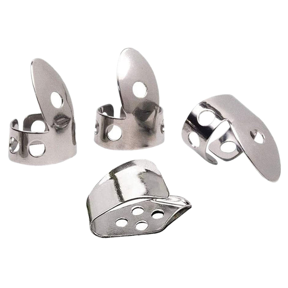 Metal Guitar Finger Picks (4 pcs)