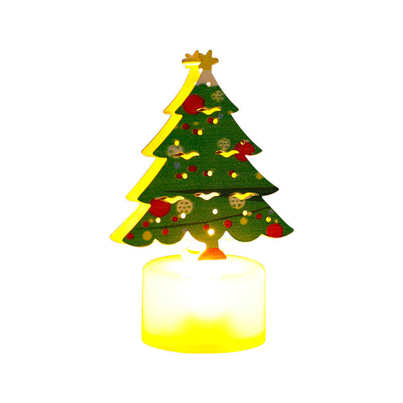 LED Christmas Candle Figures