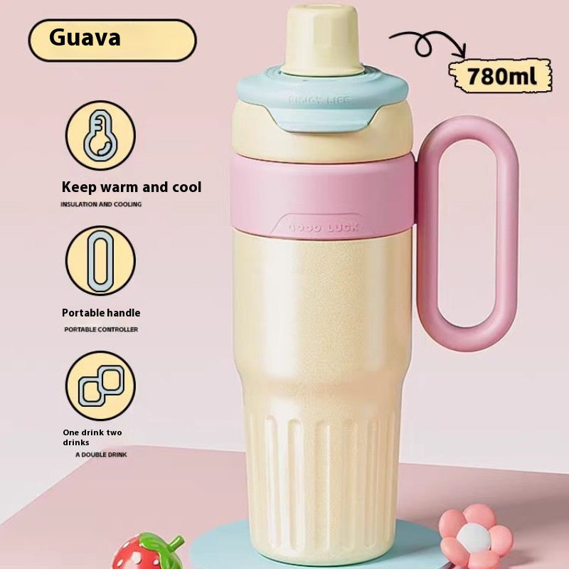 26 oz Insulated Tumbler with Straw