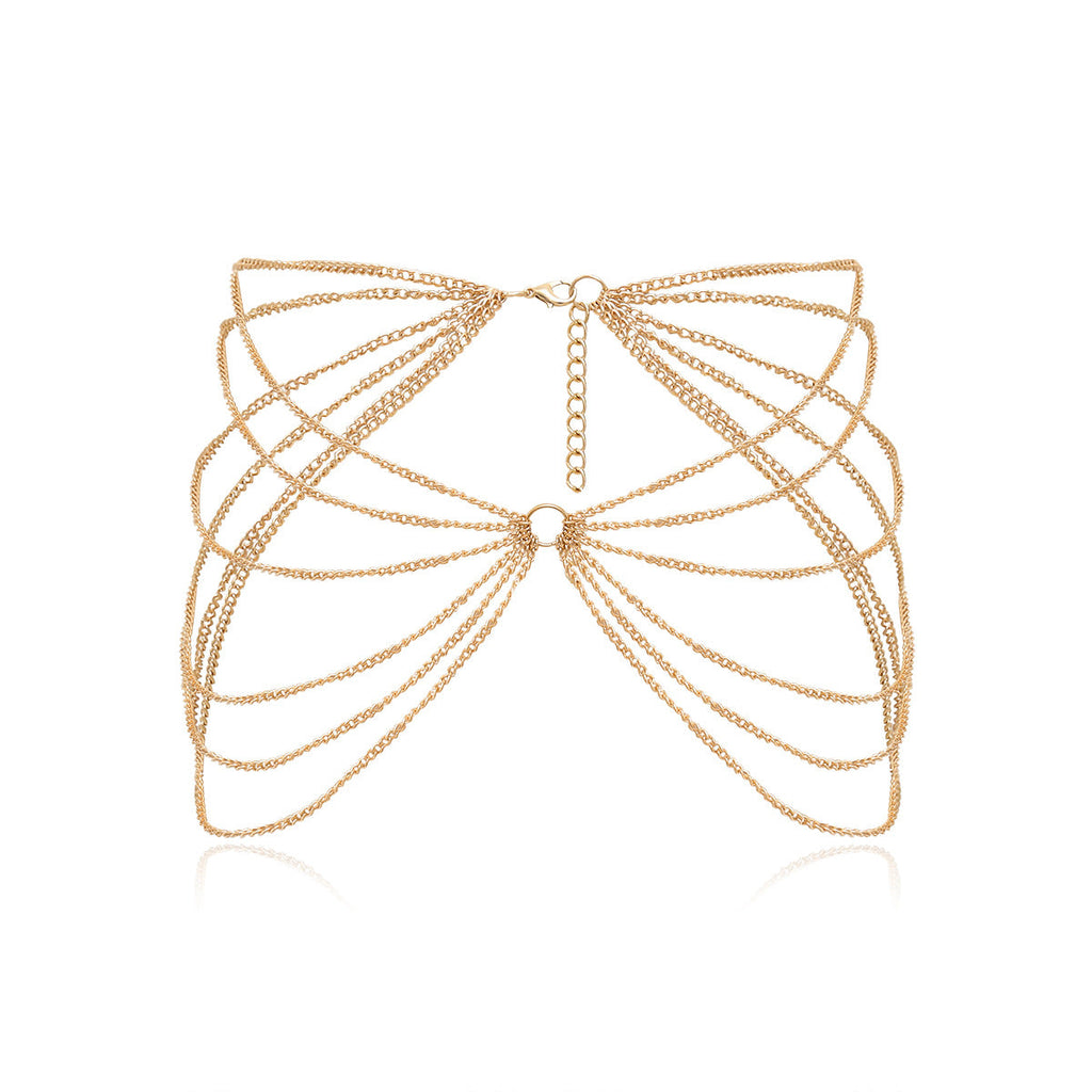 Geometric Metal Waist Chain