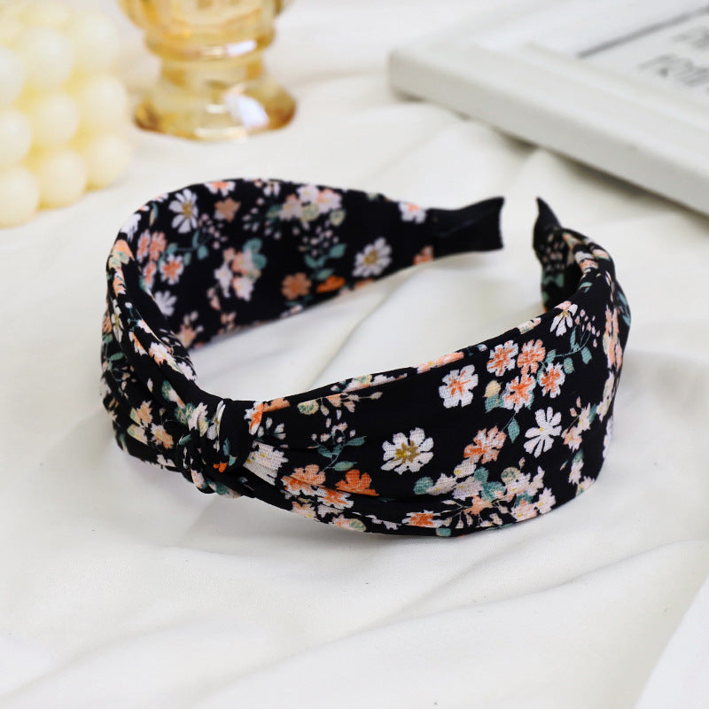 Floral Print Fabric Headband