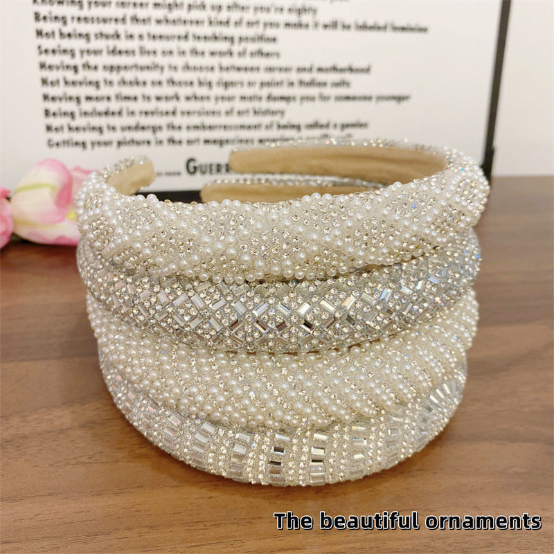 Faux Pearl Headband