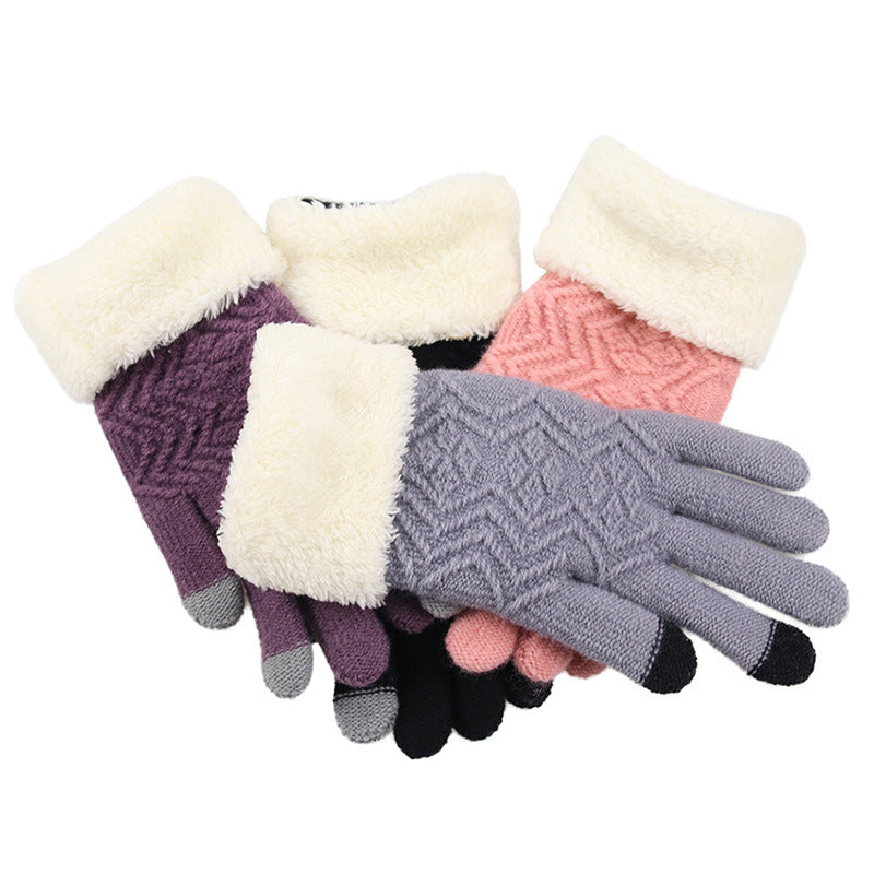 Women's Knitted Winter Gloves