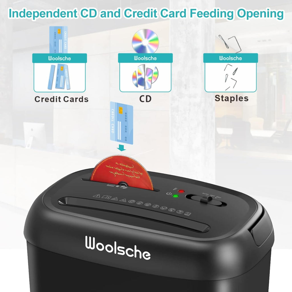 14-Sheet Cross-Cut Paper Shredder