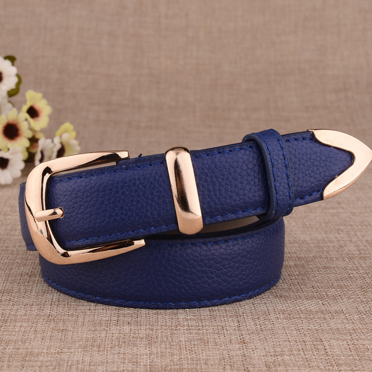 Women's Faux Leather Belt
