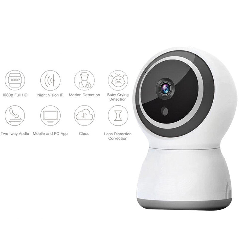Pan & Tilt Wi-Fi Security Camera