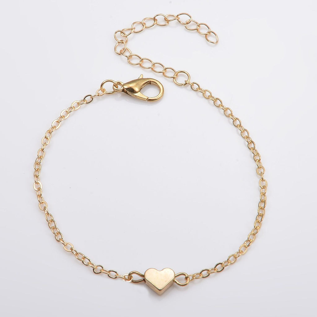 Simple Heart Bracelet