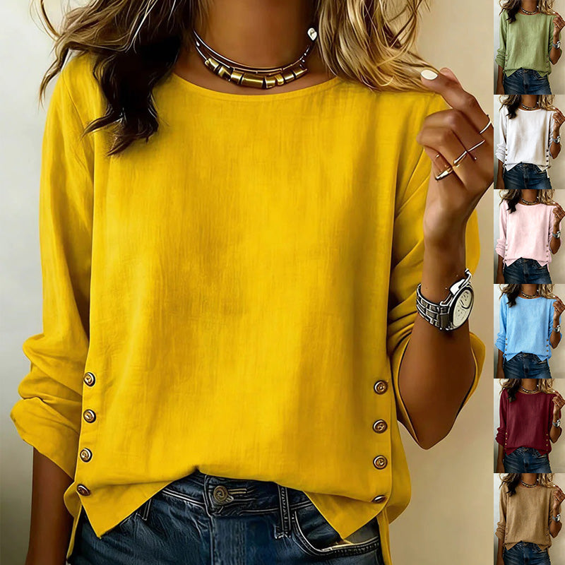 Women's Basic Crew-Neck T-Shirt