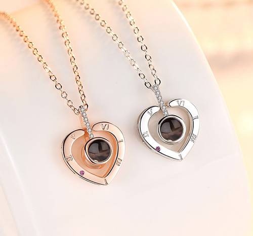 "I Love You" in 100 Languages Necklace