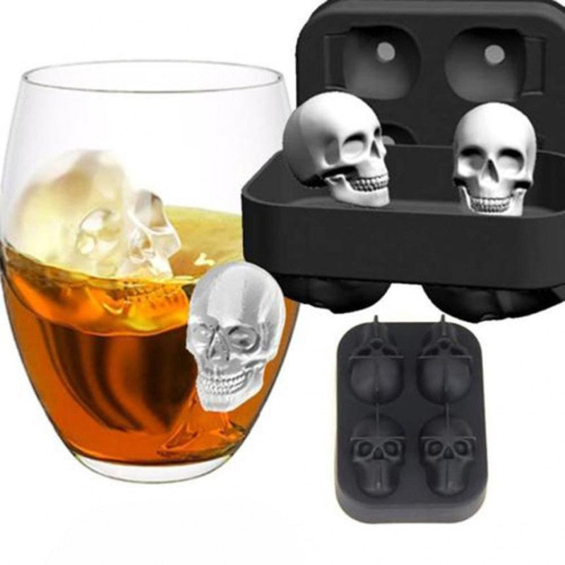 3D Skull Ice Mold