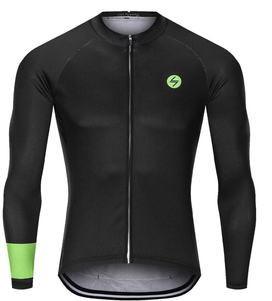 Printed Short-Sleeve Cycling Jersey