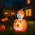 2.8 ft Inflatable Pumpkin Ghost