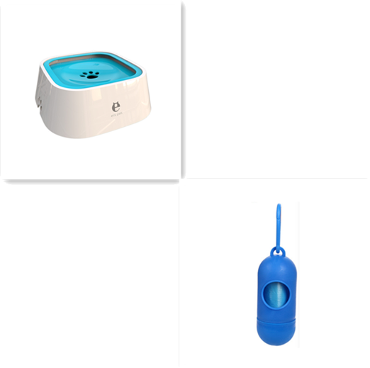 Splash-Proof Floating Dog Bowl