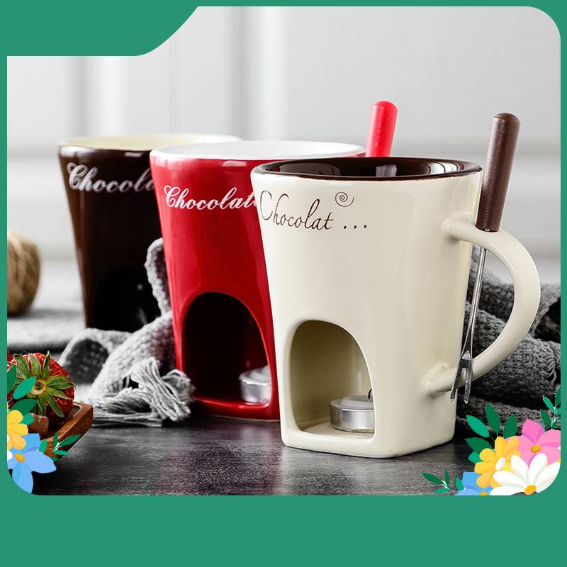 Mini Fondue Mug Set