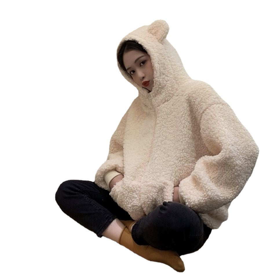 Bear Ear Fleece Jacket