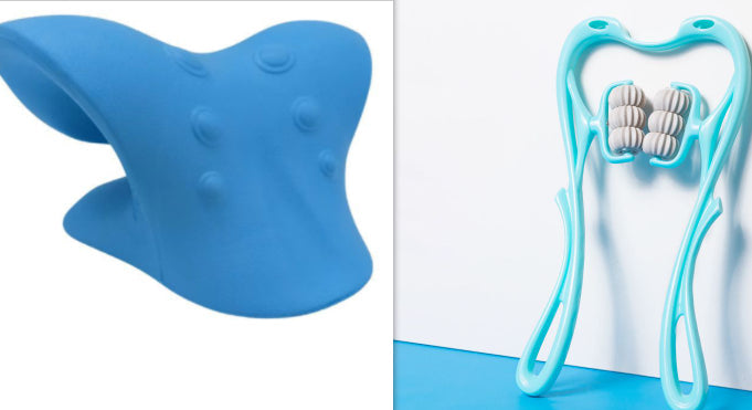 6-Wheel Manual Neck & Shoulder Massage Roller