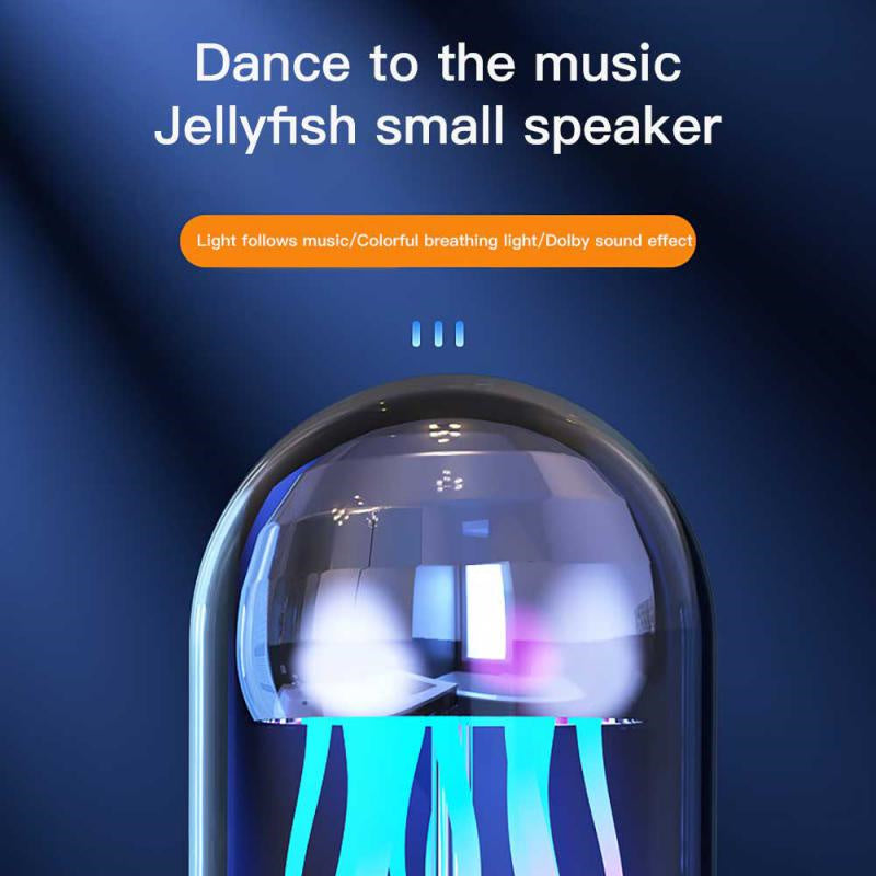 Jellyfish Lamp Speaker & Clock