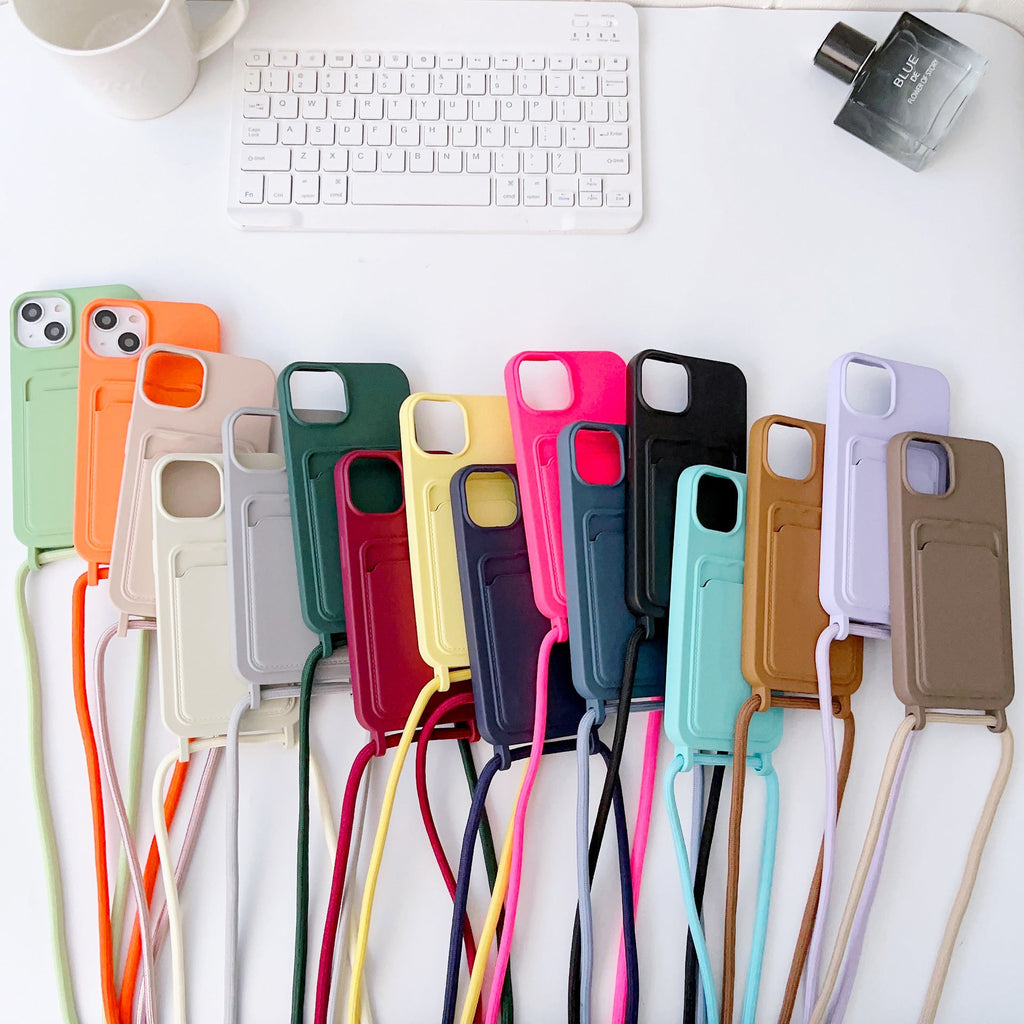 Card Holder Lanyard Phone Case