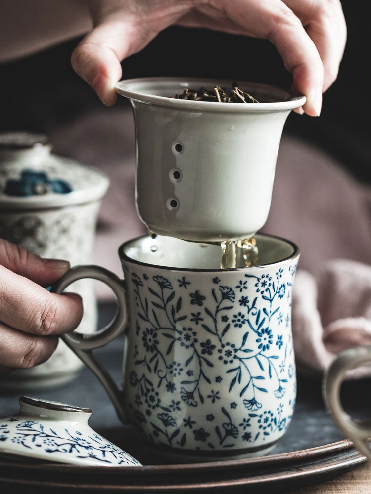 Handmade Ceramic Infuser Mug