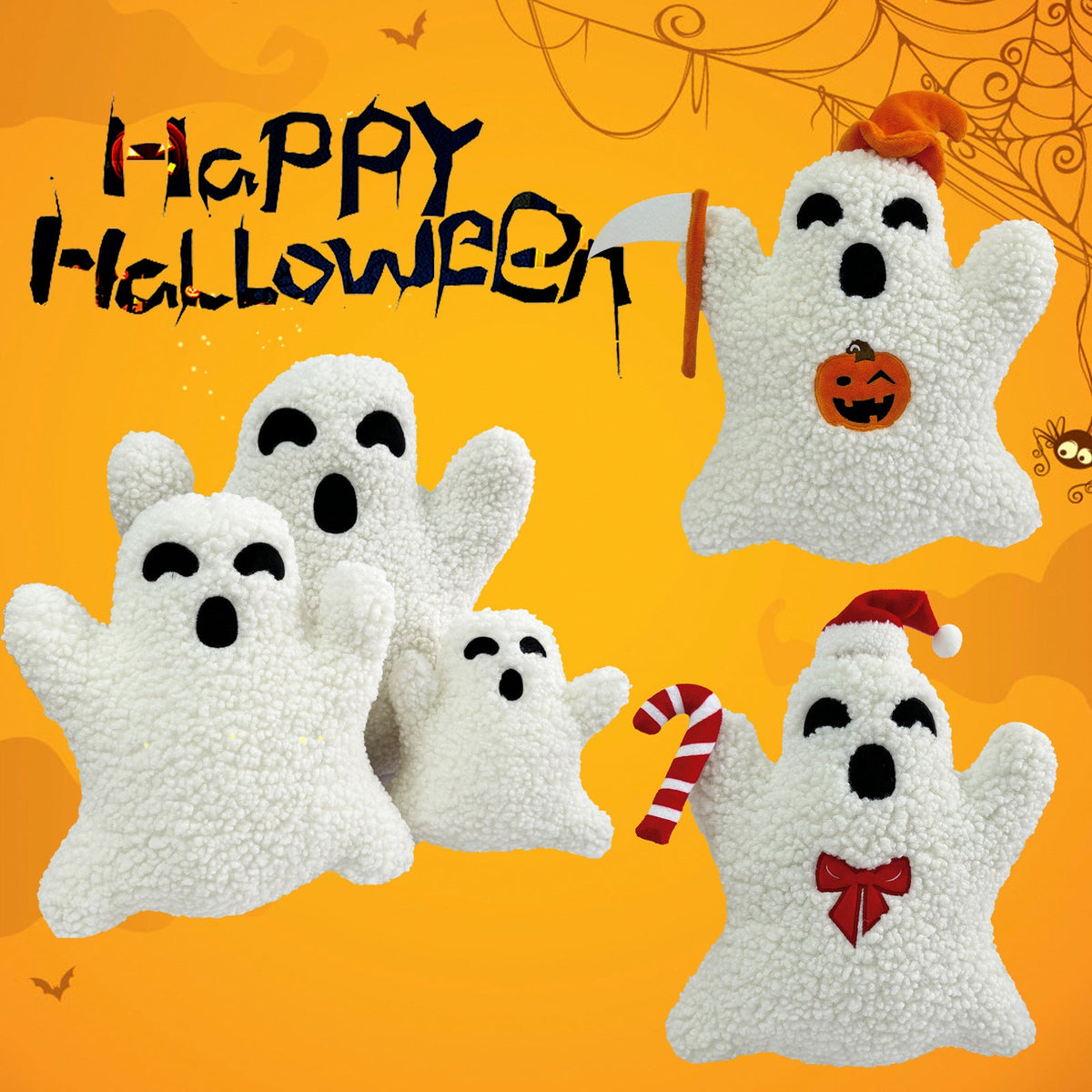 Plush Ghost Pillow