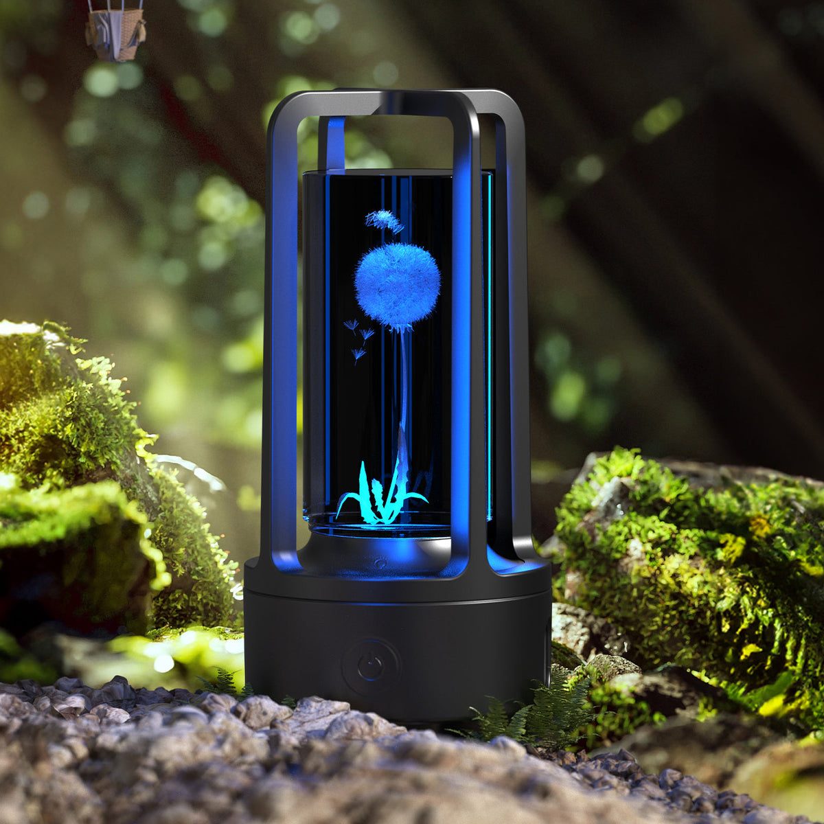 Acrylic Night Lamp & Bluetooth Speaker
