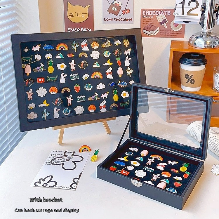 Pin & Badge Display Case