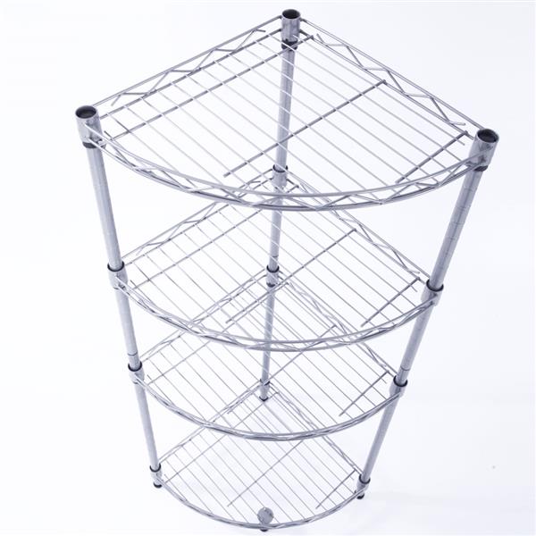 4-Tier Corner Storage Rack