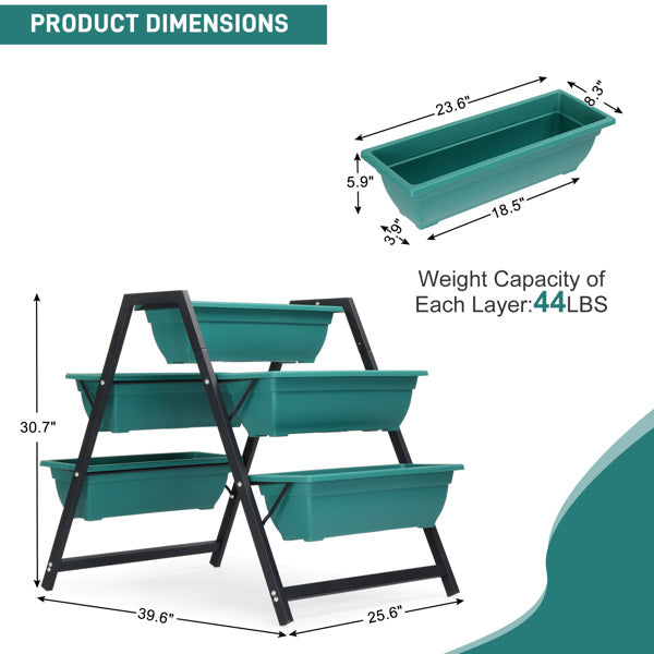 5-Tier Raised Garden Planter