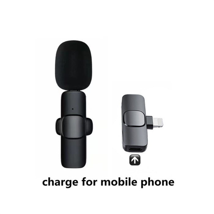 Wireless Lavalier Microphone for iPhone & Android