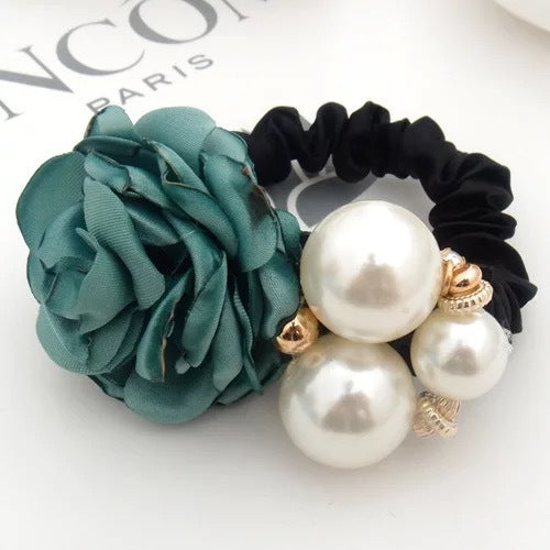 Handmade Camellia Hair Tie