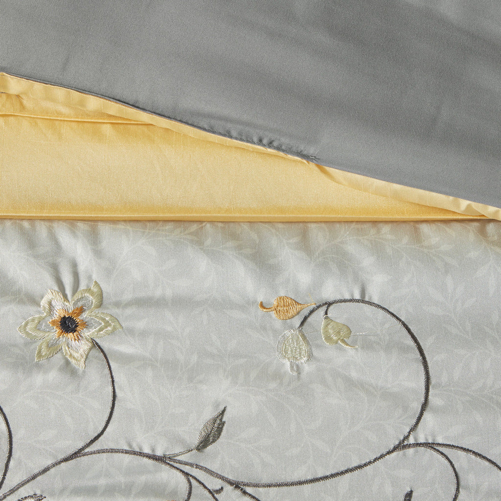 Embroidered 7-Piece Comforter Set (King)