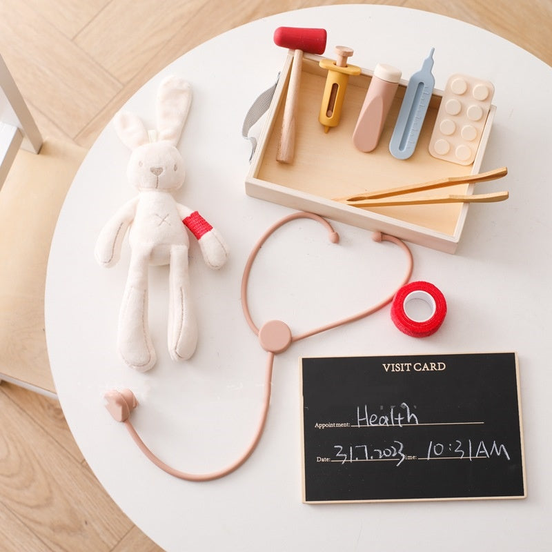 Wooden Doctor Play Set