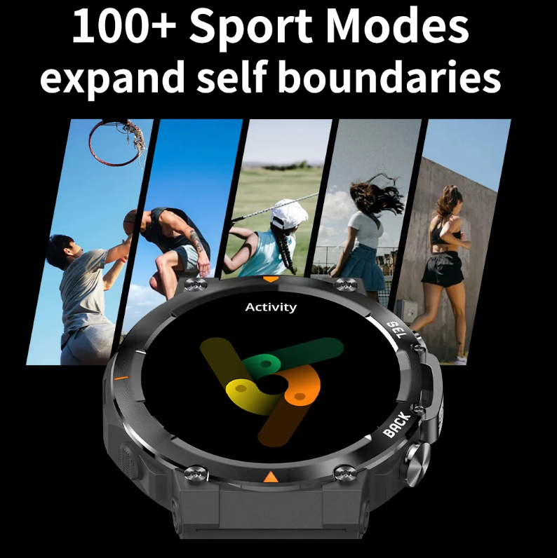 AMOLED Smartwatch with Bluetooth Calling