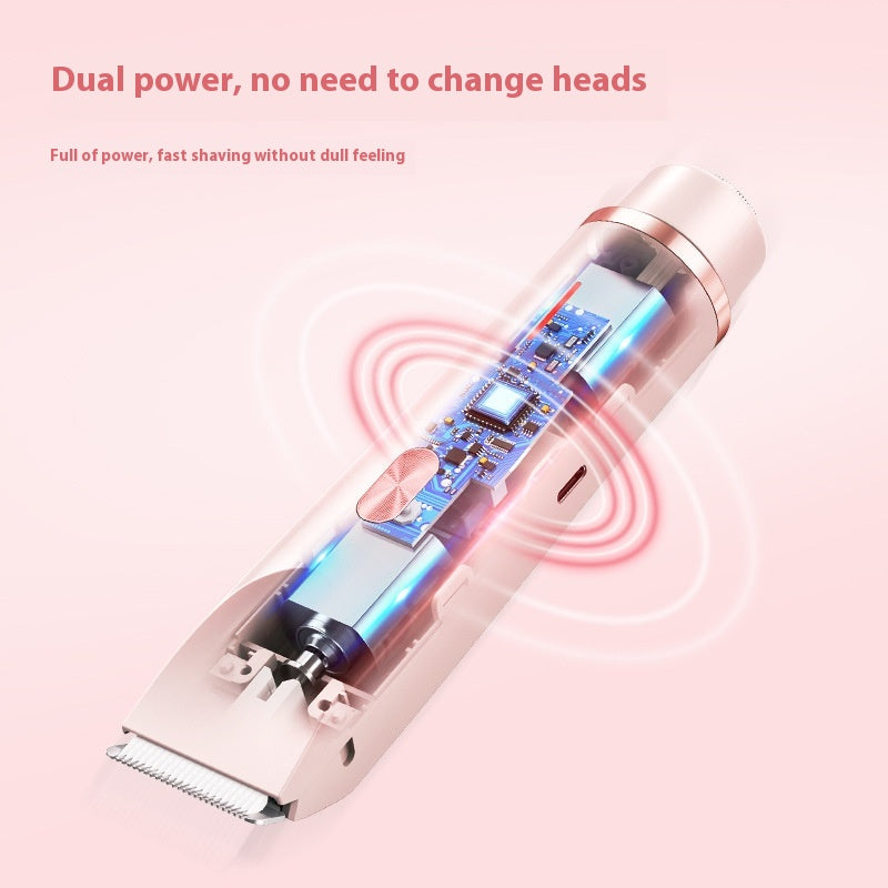 2-in-1 Women's Electric Trimmer & Shaver